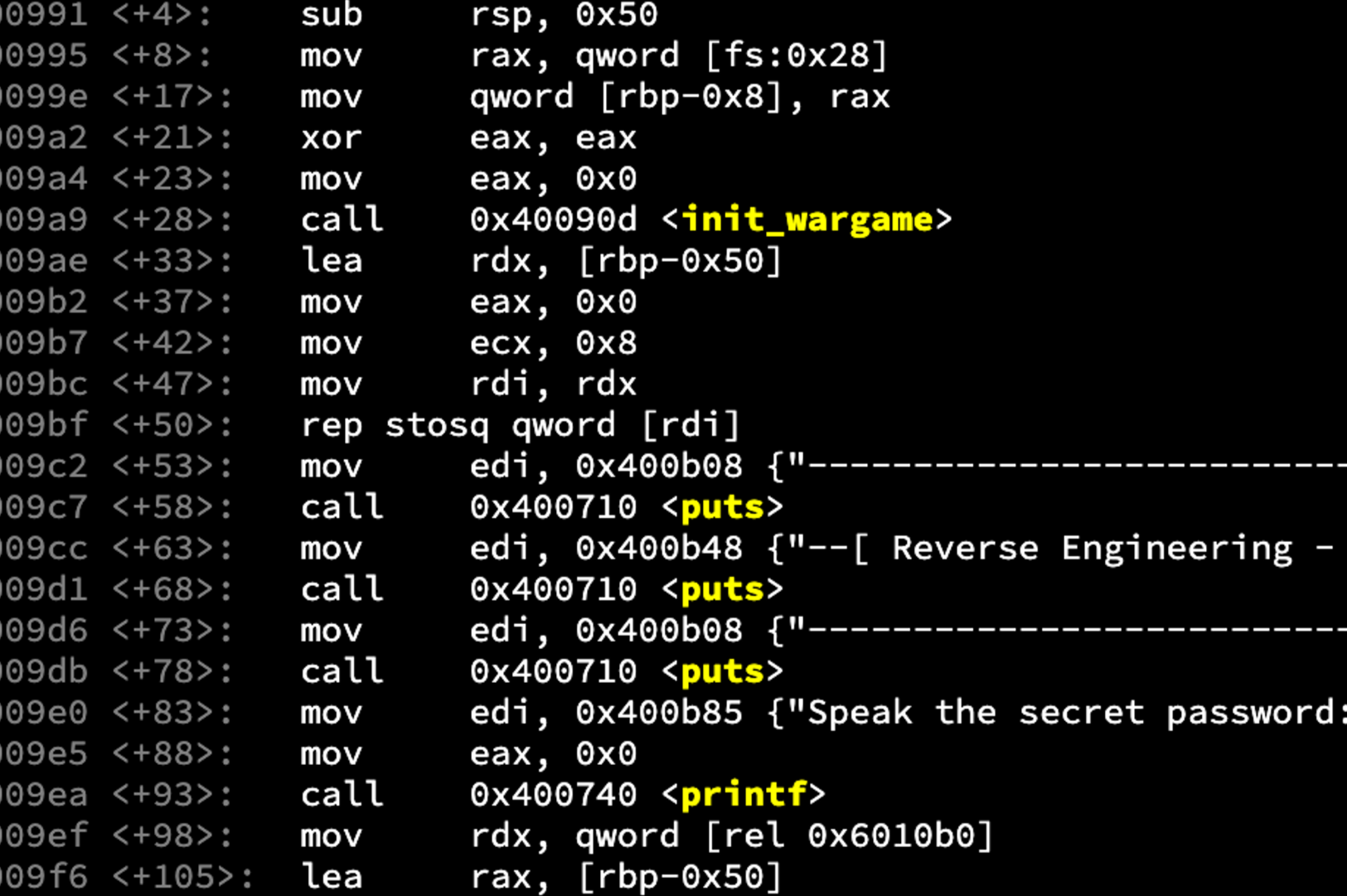 Code Assembleur “Bas Niveau”