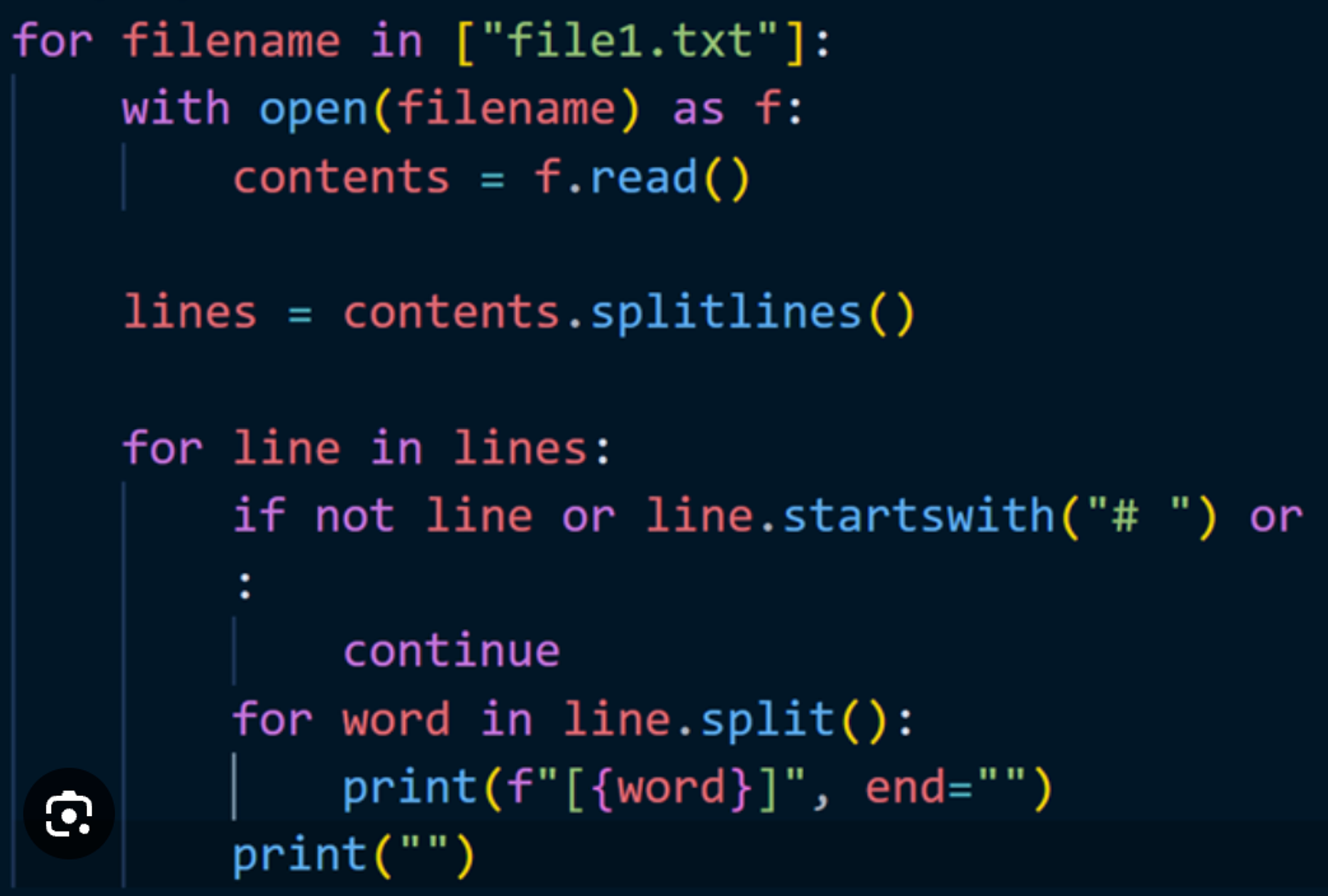 Code Python “Haut niveau”